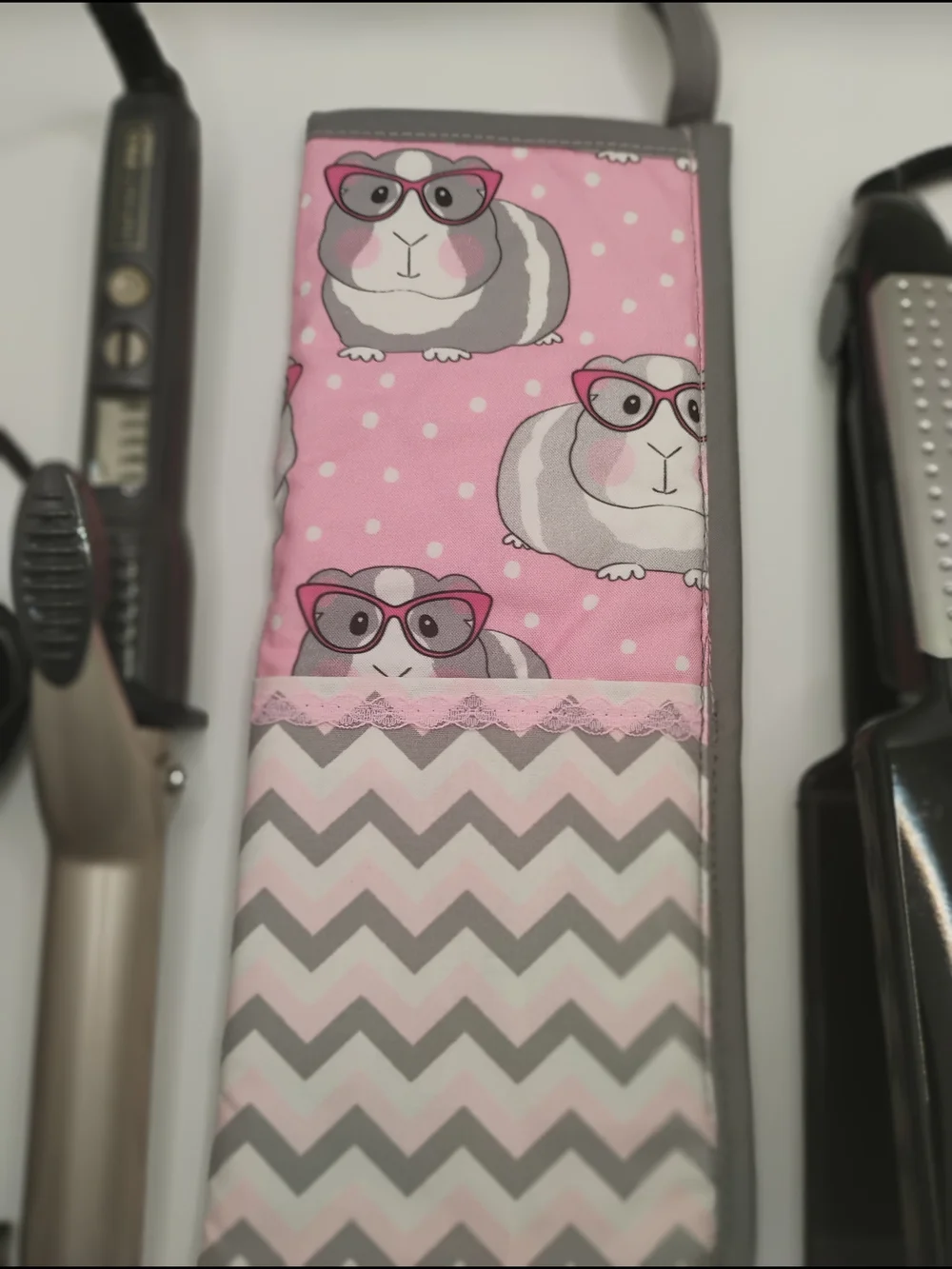 Guinea Pig Pattern Heat Resistant Travel Storage Pouch-Handmade